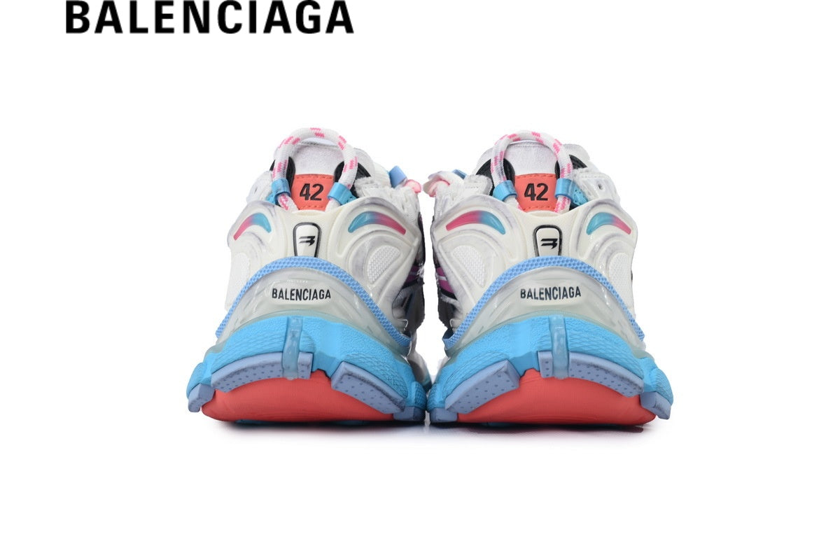 Balenciaga Runner men's shoes  women sneakers Multi Color