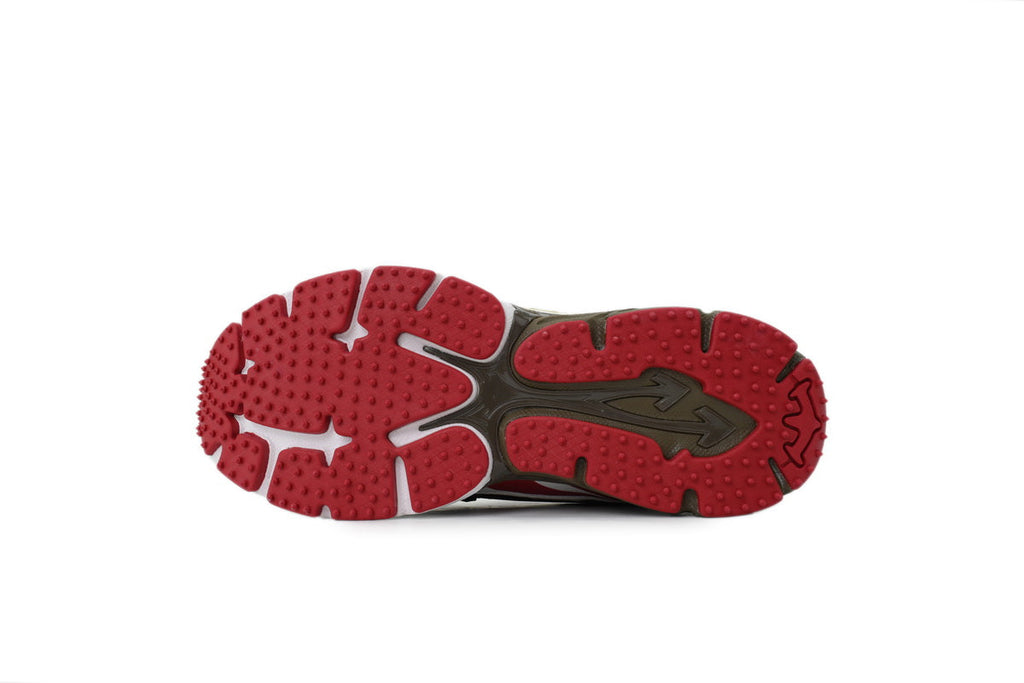 Off-White Be Right Back Women's Men's Black, Red & Olive Chunky Sneakers