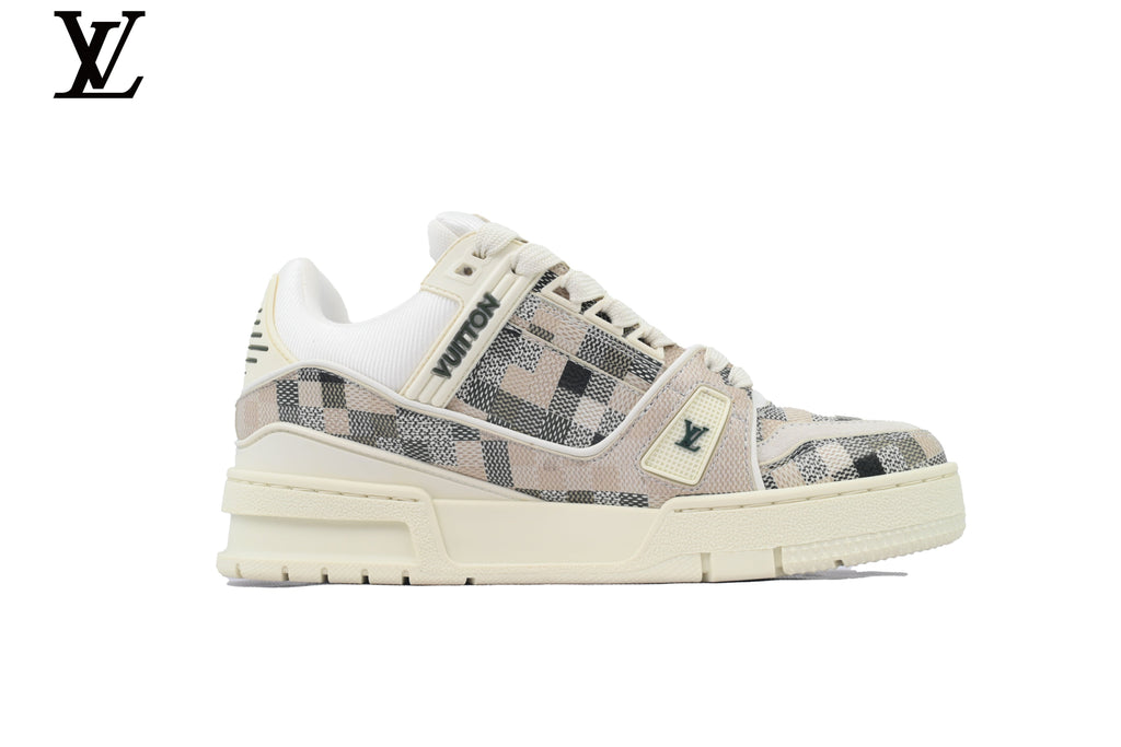 Louis Vuitton LV shoes for man  women Trainer Sneaker