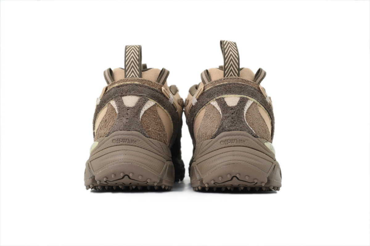 Off-White Be Right Back Women's Men's Brown & Tan Chunky Sneakers