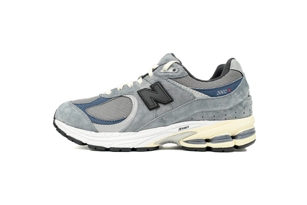 New Balance 2002R Women's & Men's Grey & Navy Retro Lifestyle Sneakers