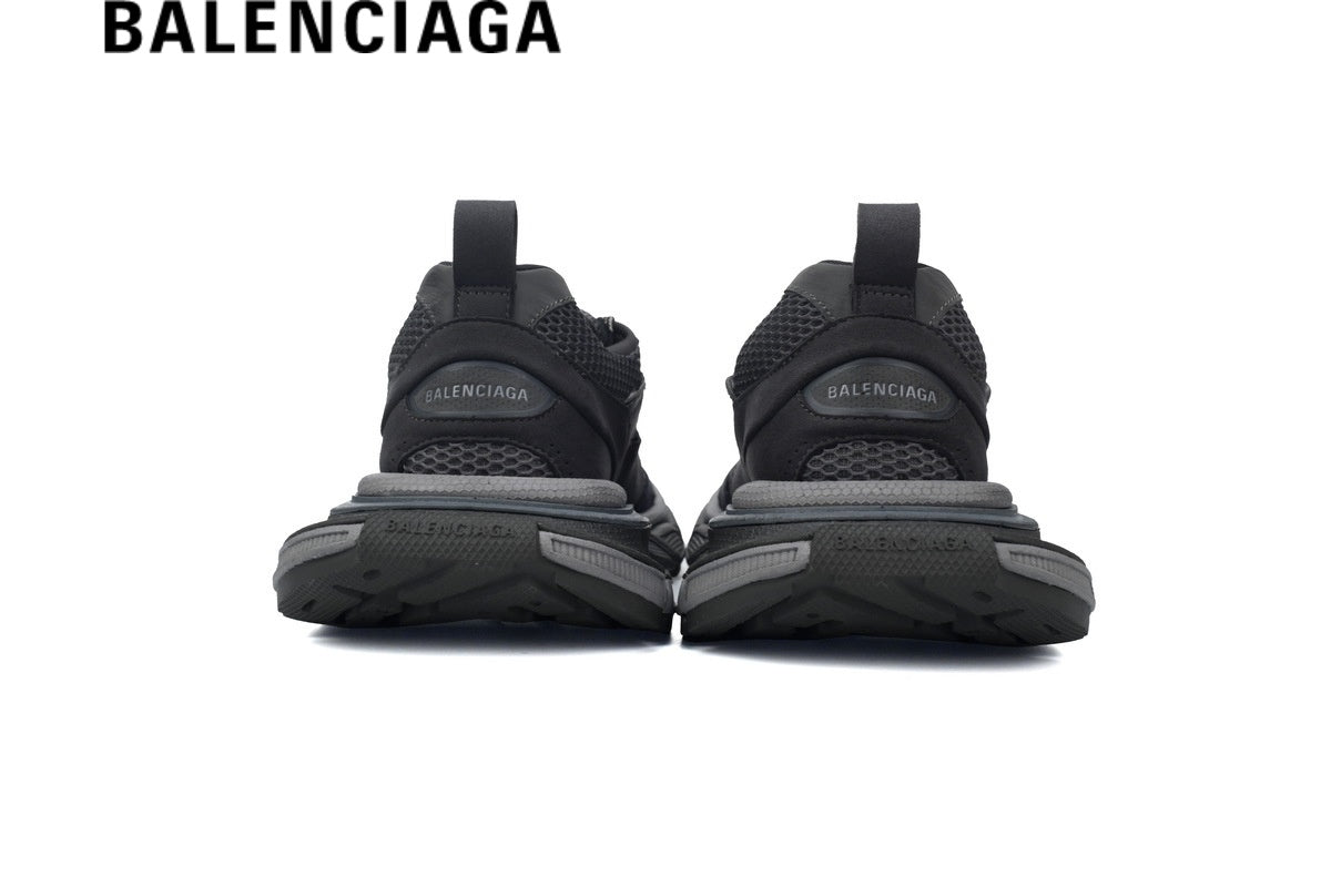 Balenciaga Hiking men's shoes  women sneakers in Black and Grey