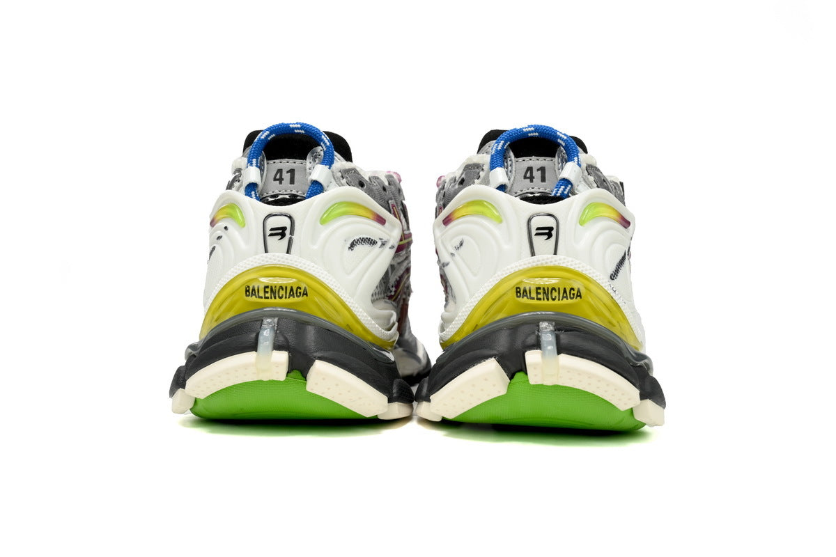 Balenciaga men's shoes Track Runner Sneaker – Distressed Low-Top balenciaga runners