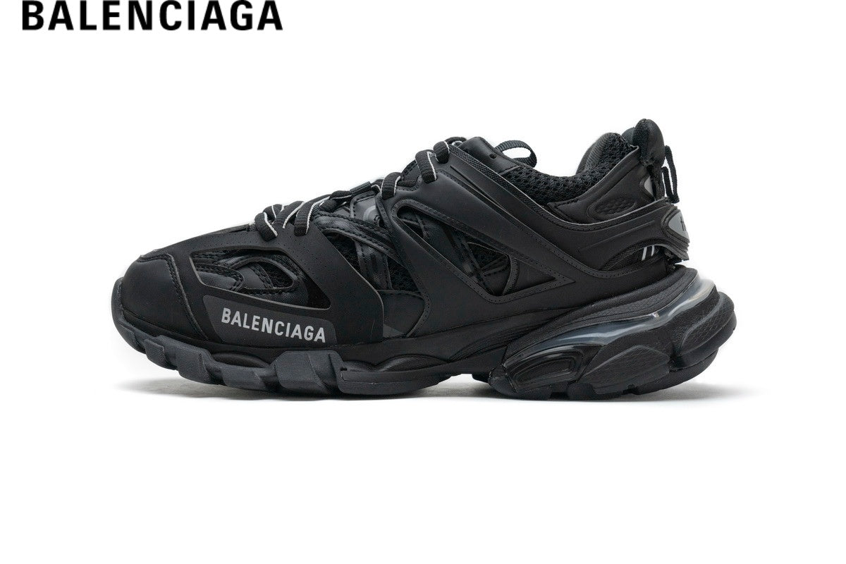 Balenciaga Track men's shoes  women sneakers - Black