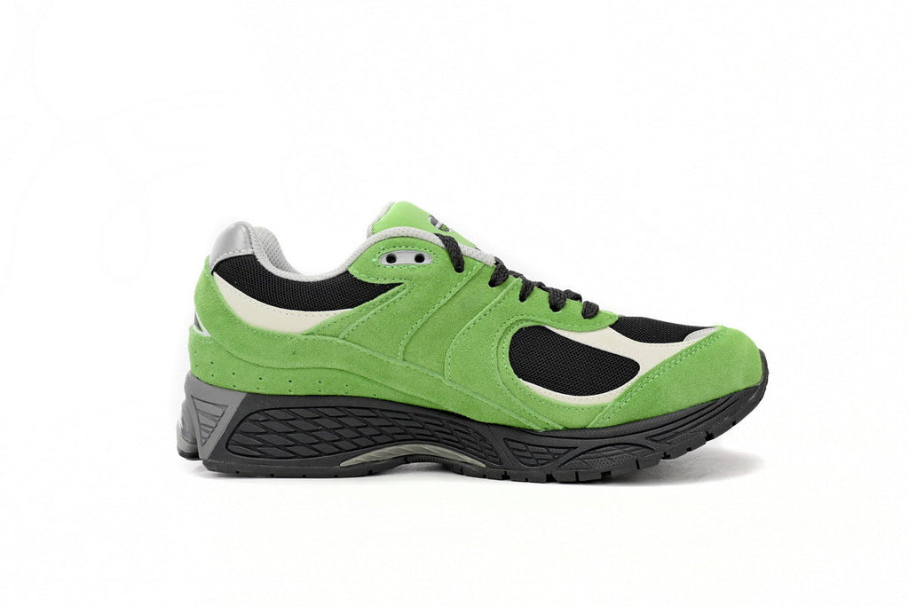 New Balance 2002R Women's & Men's Lime Green & Black Retro Sneakers