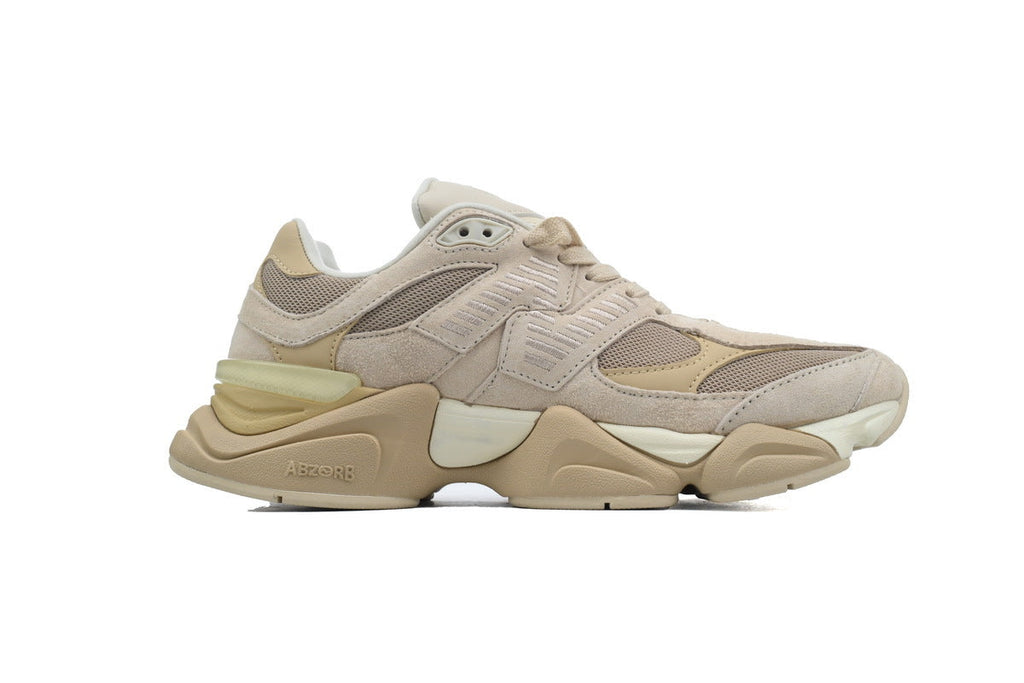 New Balance 9060 Women's & Men's Beige Sand Cream Chunky Retro Sneakers