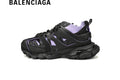 Balenciaga Track men's shoes  women sneakers Sandal Black Purple