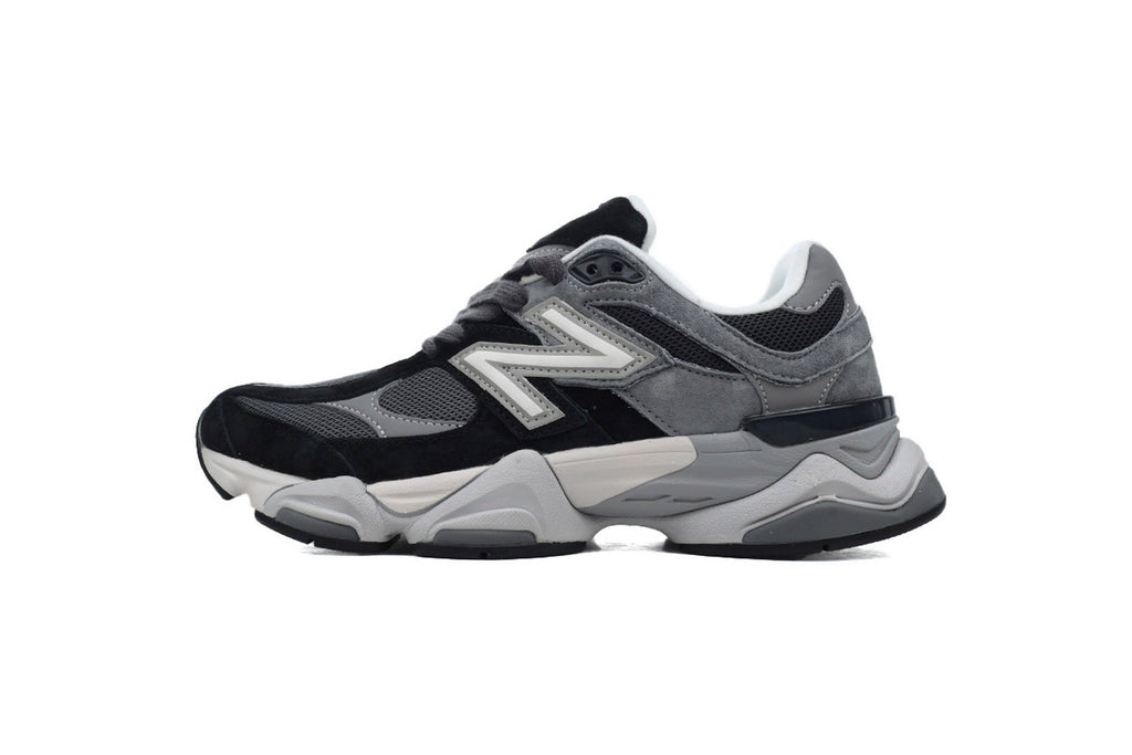 New Balance 9060 Women's & Men's Black Grey Chunky Retro Sneakers