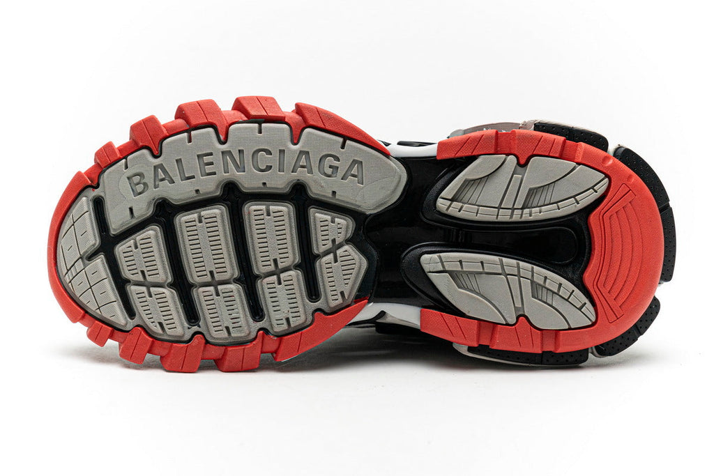 Balenciaga men's shoes Track.2 Sneakers  balenciaga runners  Greyish-red