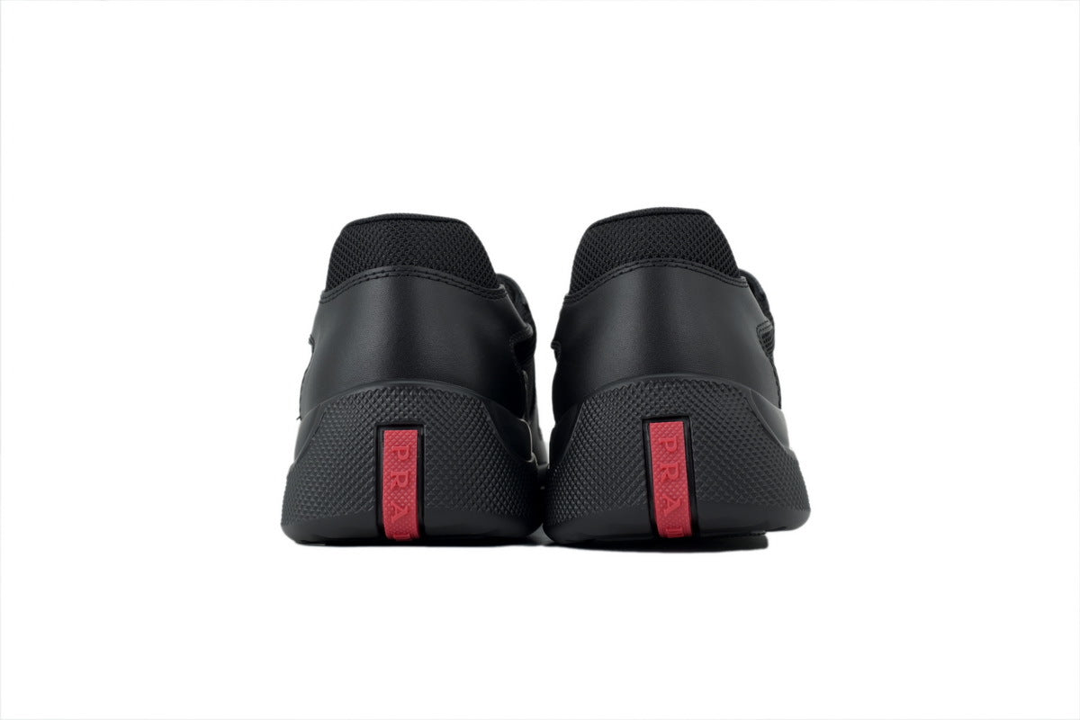 Prada America's Cup Sneakers  slip ons womens  prada designer mens shoes black