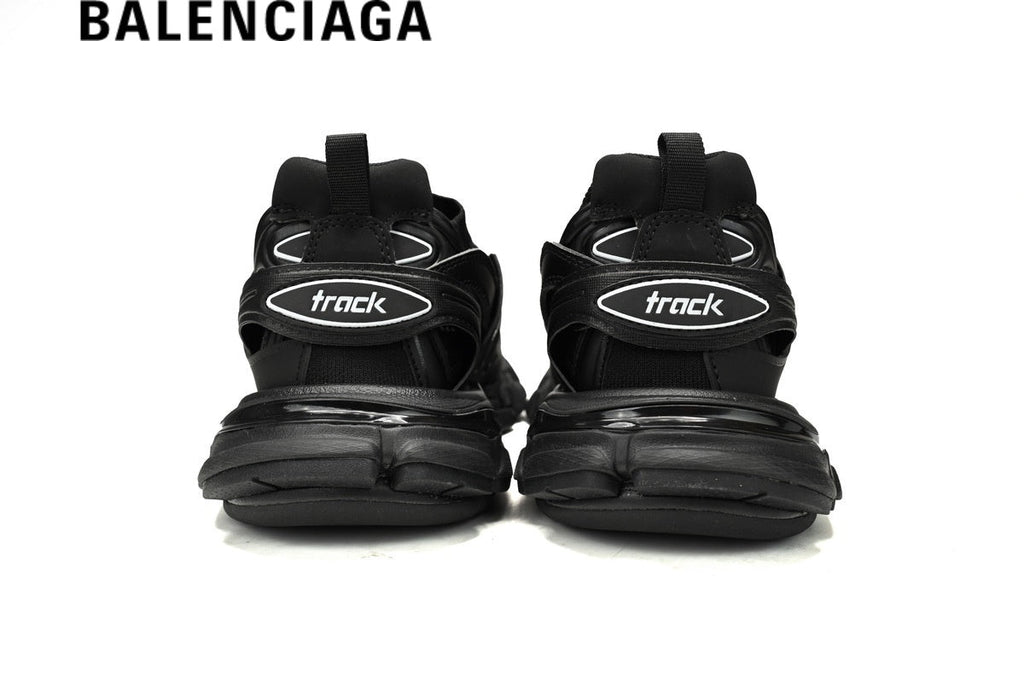 Balenciaga Track men's shoes  women sneakers Sandal All Black