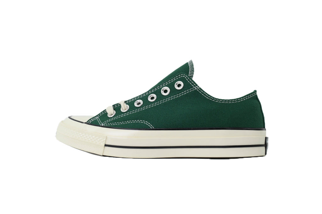 Converse Chuck 70 Women's Men's Shoes | Dark Green Low-Top Canvas Sneakers