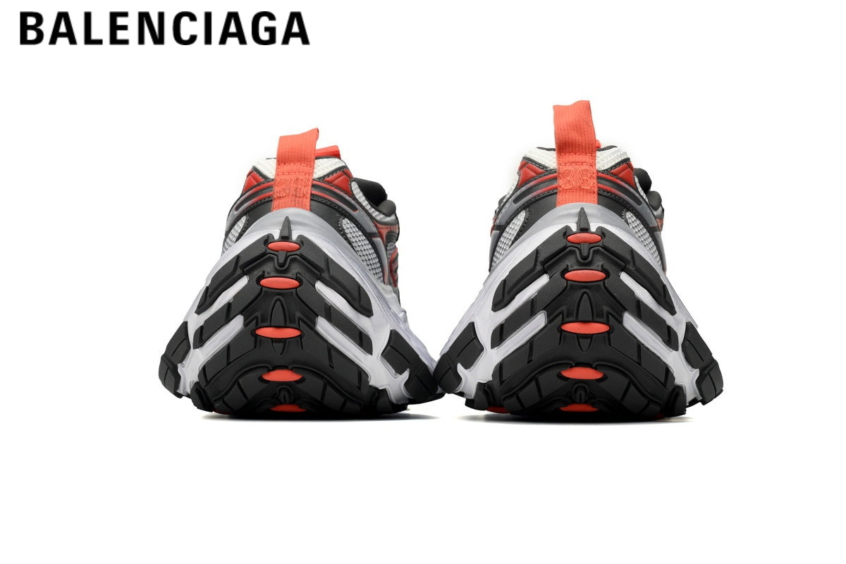 Balenciaga Cargo men's shoes  women sneakers — White / Black / Red