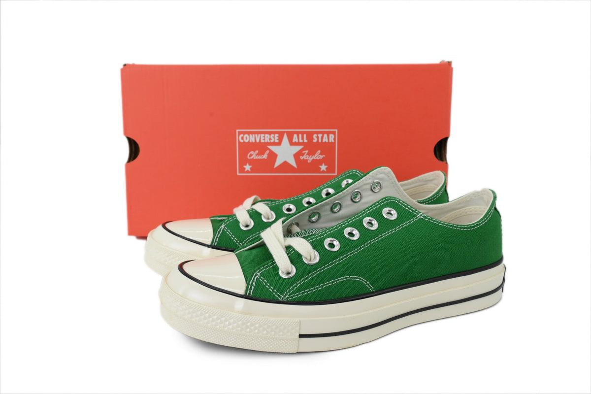 Converse Chuck 70 Women's Men's Shoes | Green Low-Top Canvas Sneakers