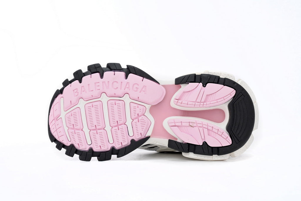 Balenciaga men's shoes  Track.2 Sneakers  balenciaga runners Off-white pink