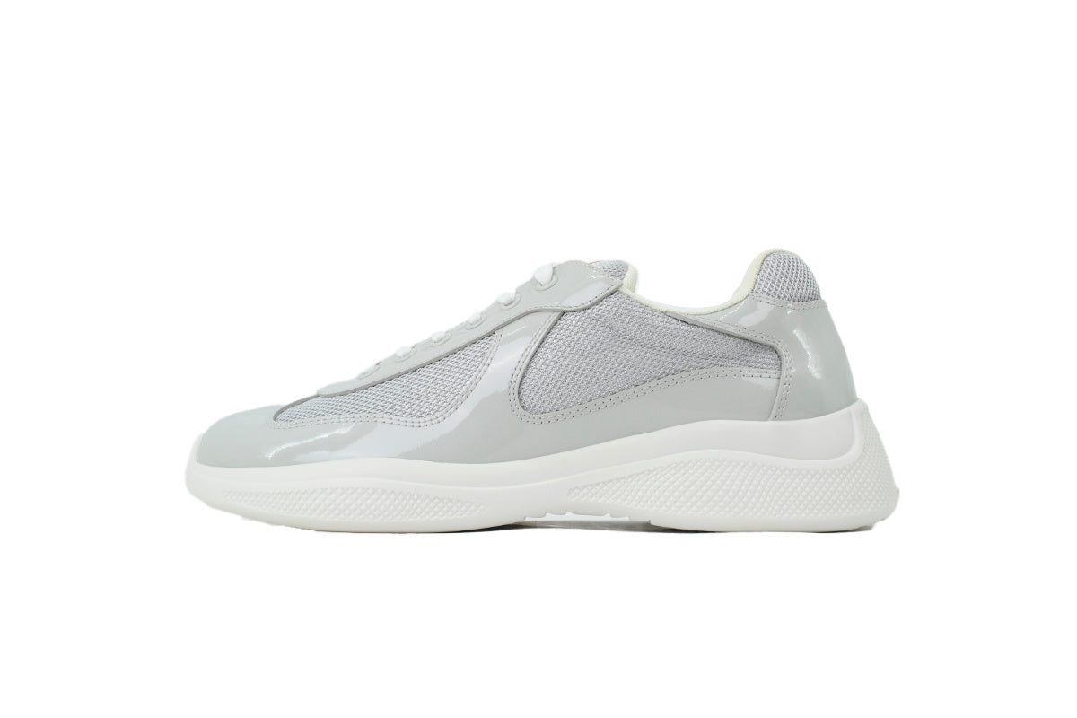 Prada America's Cup Sneakers slip ons womens  prada designer mens shoes grey