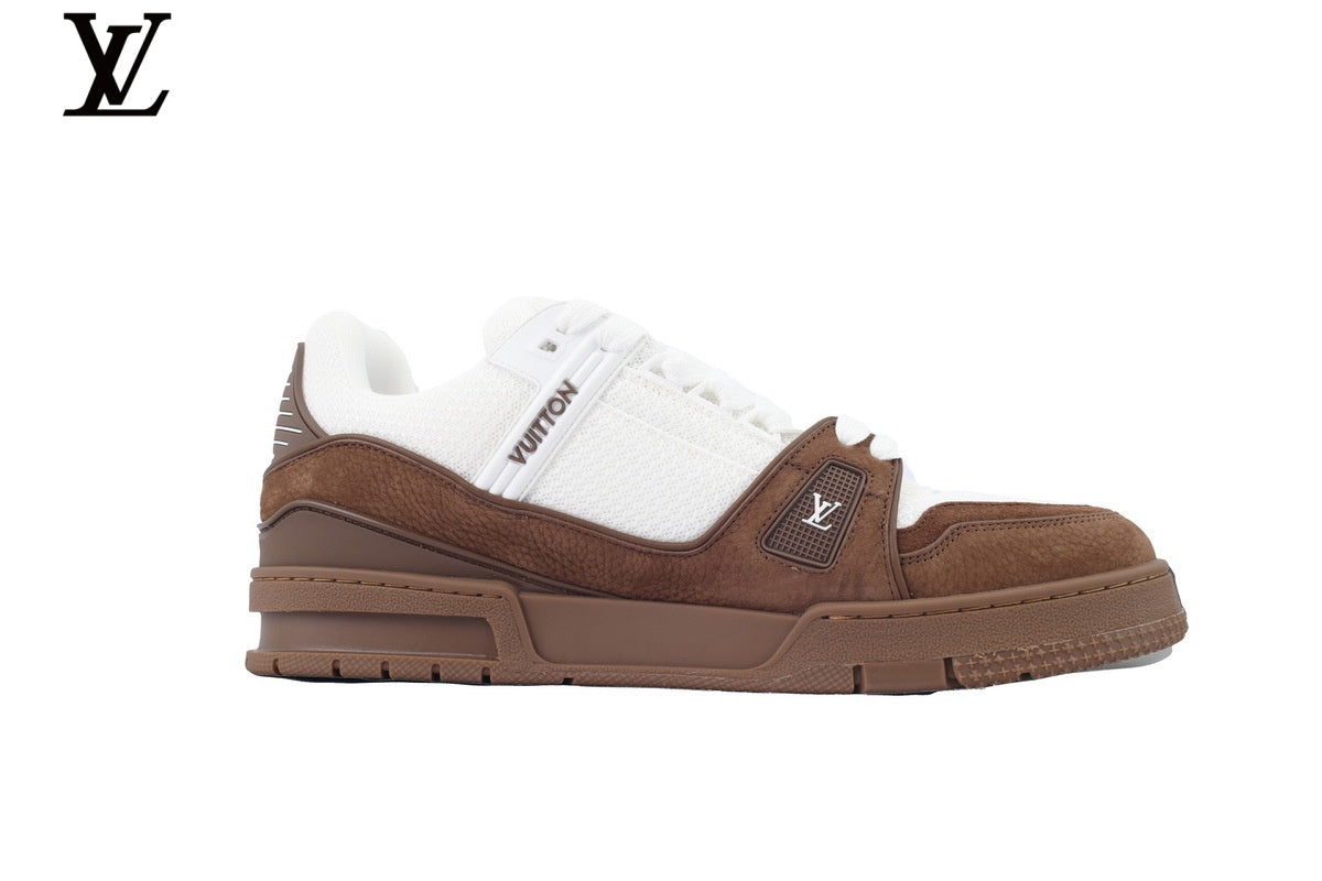 Louis Vuitton LV shoes for man  women Trainer Sneaker