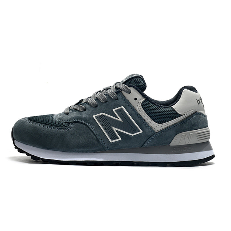 New Balance 574 Women's & Men's Slate Blue & Grey Retro Sneakers