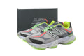 New Balance 9060 Women's & Men's Grey Neon Green Chunky Retro Sneakers