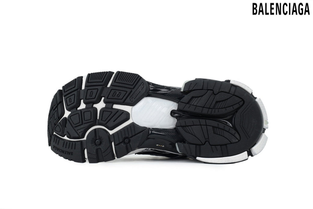 Balenciaga Runner men's shoes  women sneakers – White & Black (Premium)