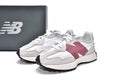 New Balance 327 Women's & Men's Retro Sneakers - White & Dusty Rose
