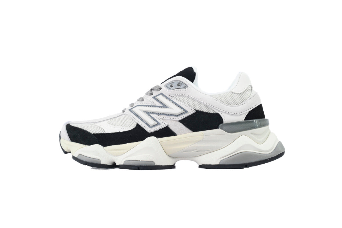 New Balance 9060 Women's & Men's White & Black Chunky Retro Sneakers