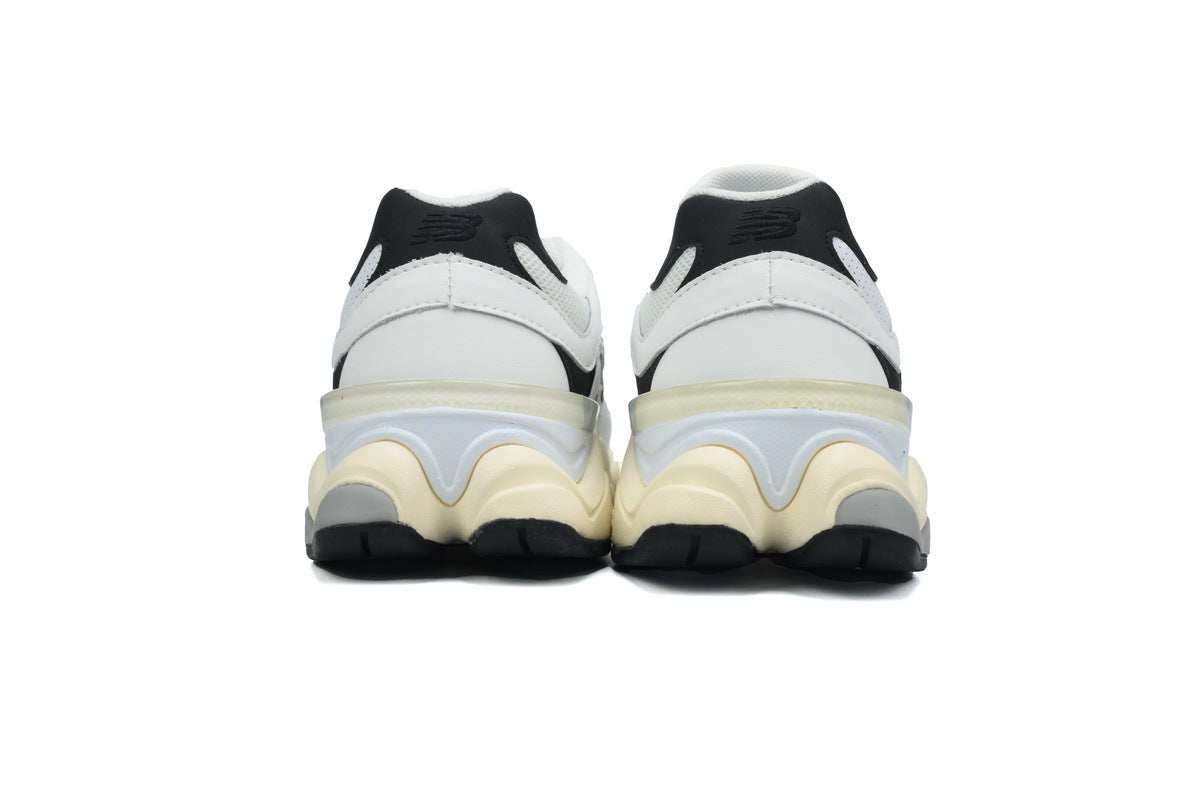 New Balance 9060 Women's & Men's Chunky Retro Sneakers - White & Black