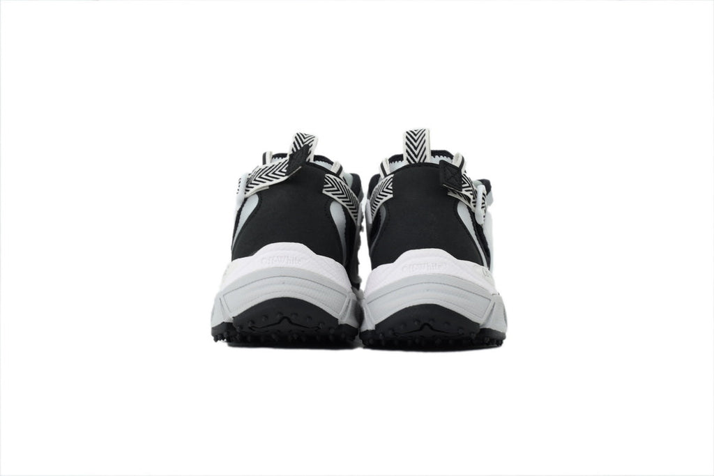 Off-White Be Right Back Women's Men's Black & Silver Chunky Sneakers