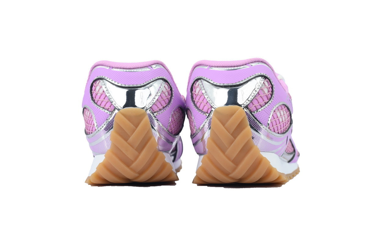 Bottega Veneta dolce manolo blahnik  shoes Orbit Sneakers Silvery pink