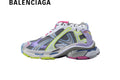 Balenciaga Runner men's shoes  women sneakers Multi Pastel
