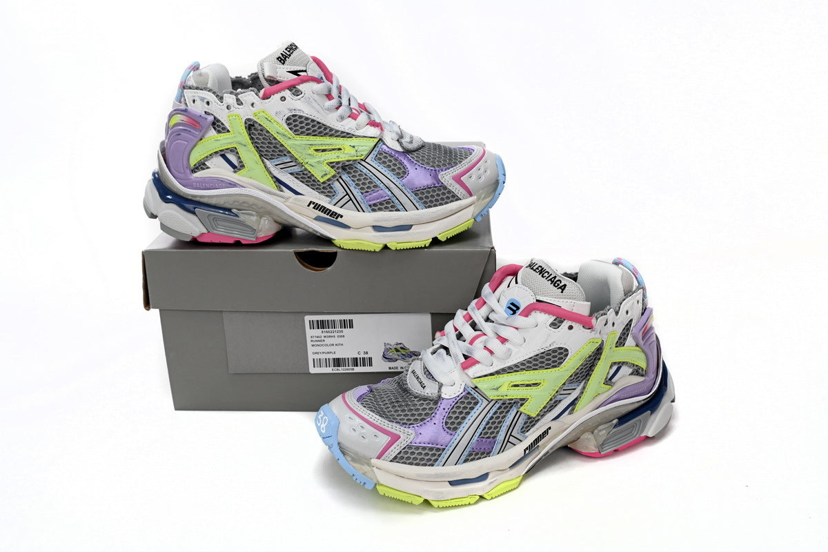 Balenciaga men's shoes Track  Runner Sneaker – Distressed Low-Top balenciaga runners