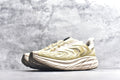 HOKA Clifton Women's Men's Shoes | Beige & Cream Mesh Running Sneakers