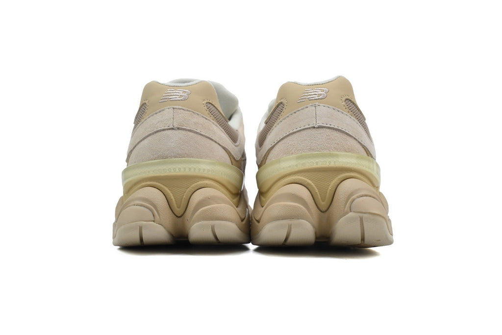 New Balance 9060 Women's & Men's Beige Sand Cream Chunky Retro Sneakers