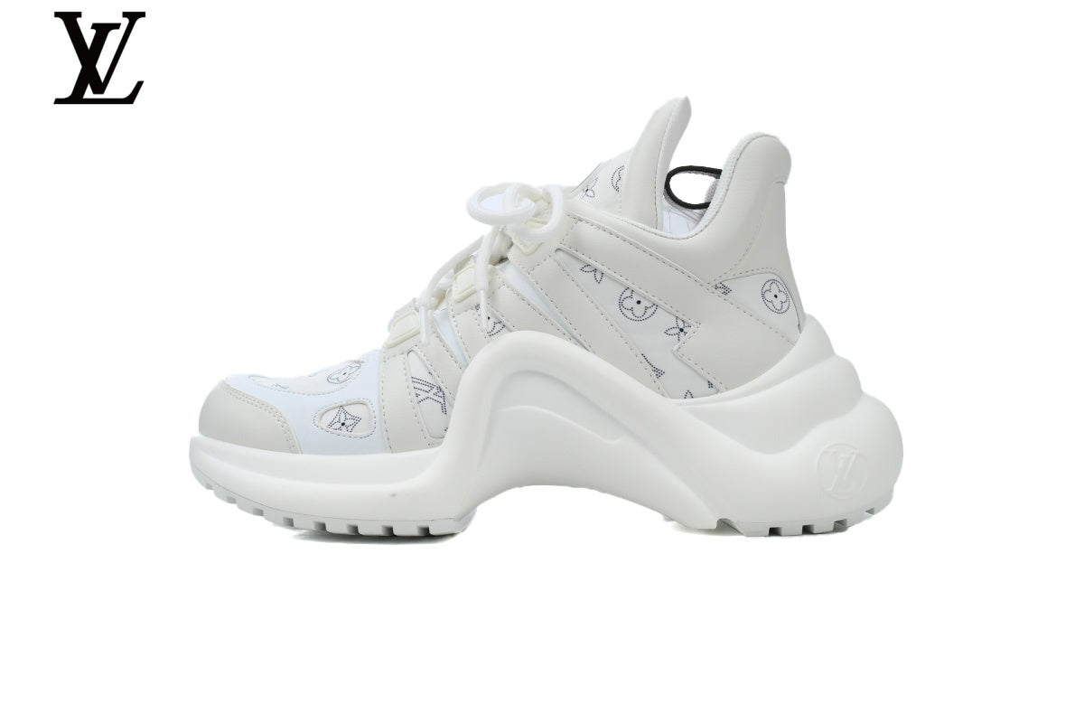 Louis Vuitton LV shoes for man  women Skate Sneaker