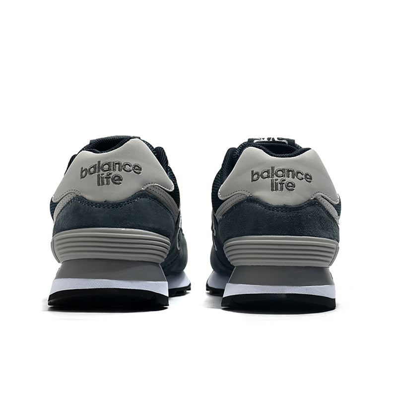 New Balance 574 Women's & Men's Slate Blue & Grey Retro Sneakers