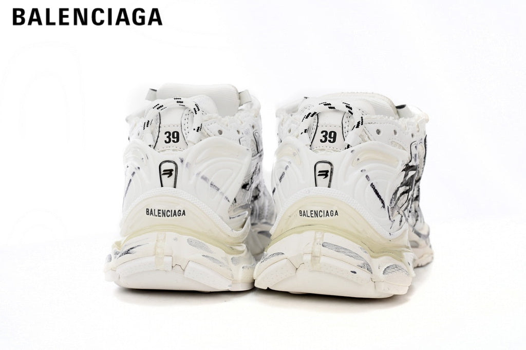 Balenciaga Runner men's shoes  women sneakers — Graffiti