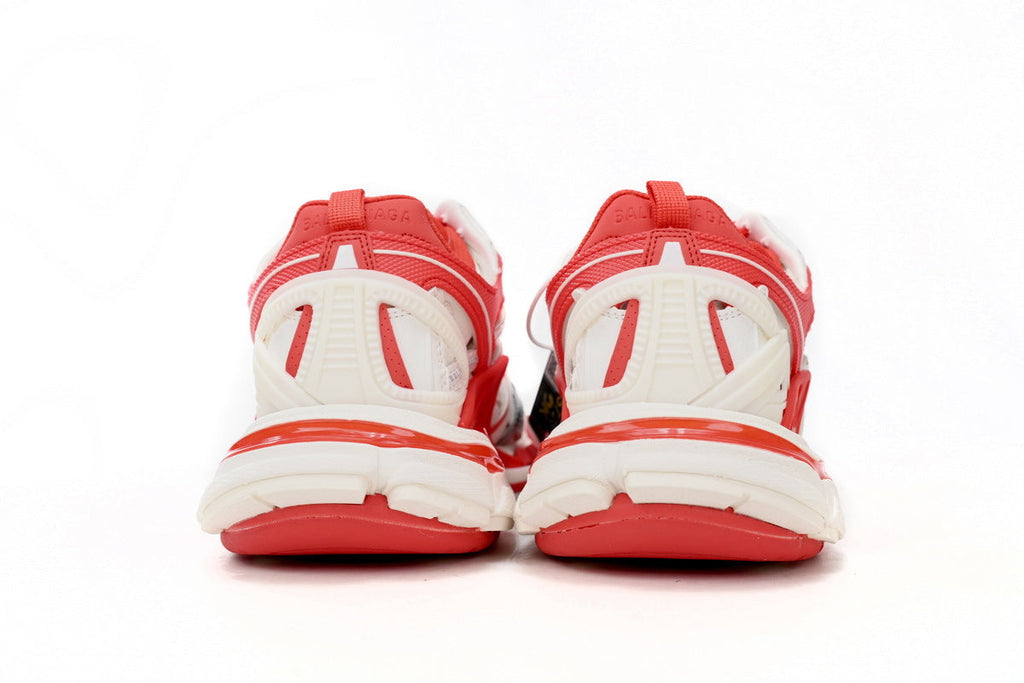 Balenciaga men's shoes  Track.2 Sneakers   balenciaga runners White and red