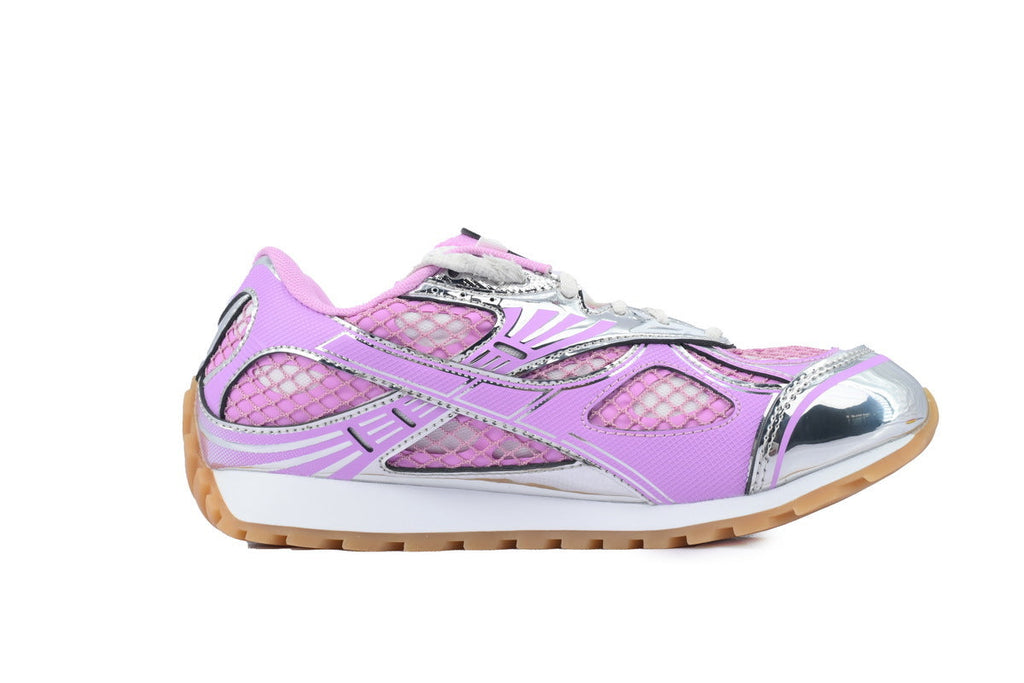 Bottega Veneta dolce manolo blahnik  shoes Orbit Sneakers Silvery pink