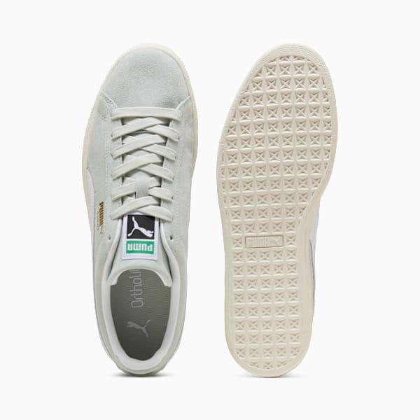 PUMA Suede Classic Mint Green-White-Vintage Off-White puma shoes for men  womens shoes  roma shoes