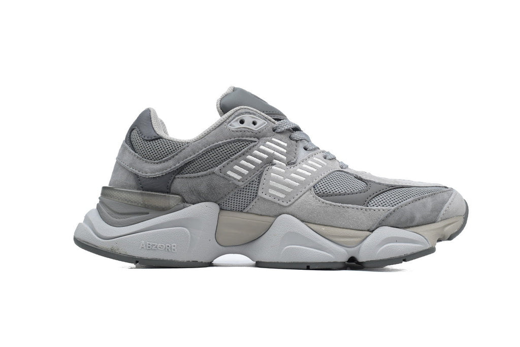 New Balance 9060 Women's & Men's Grey Chunky Retro Sneakers