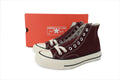 Converse Chuck 70 Women's Men's Shoes | Burgundy High-Top Canvas Sneakers