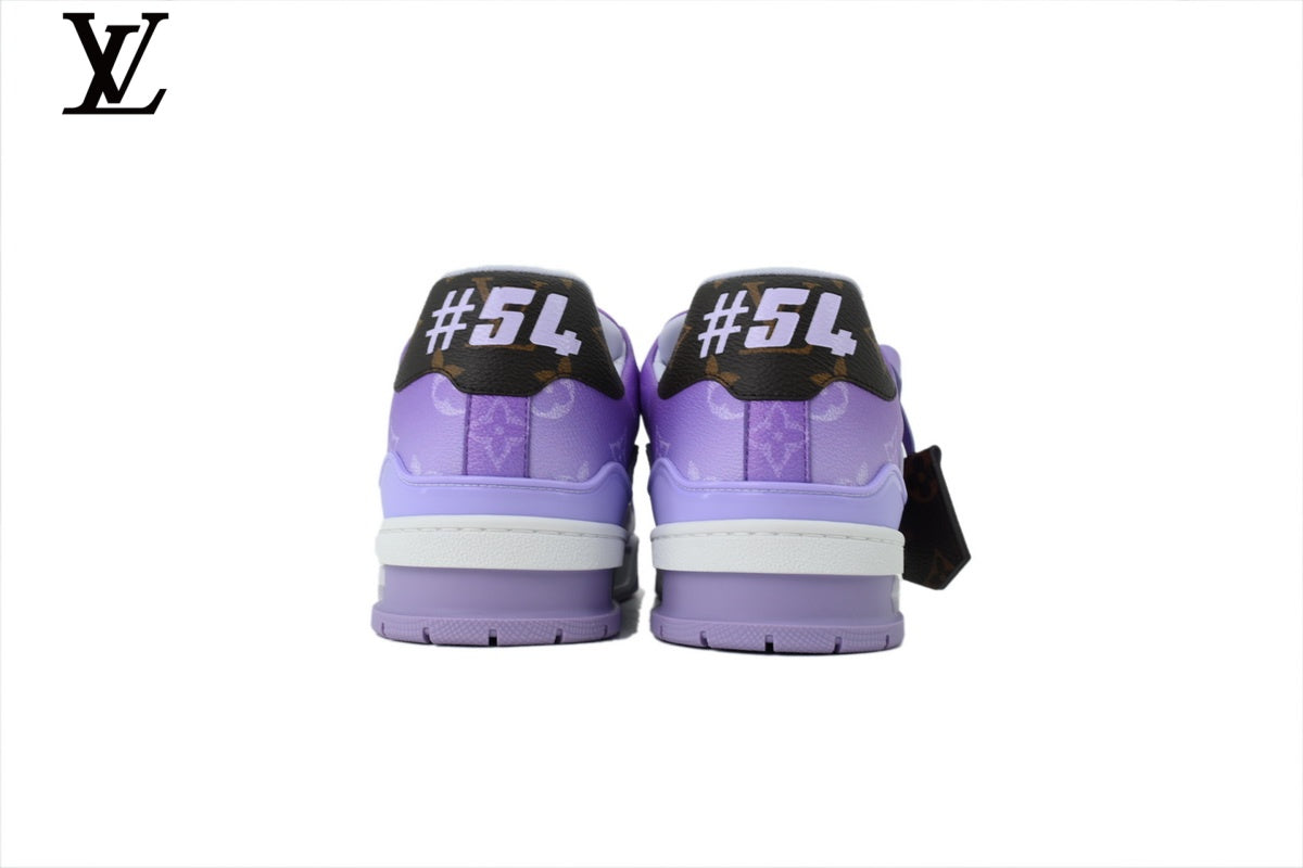 Louis Vuitton LV shoes for man  women Trainer Sneaker
