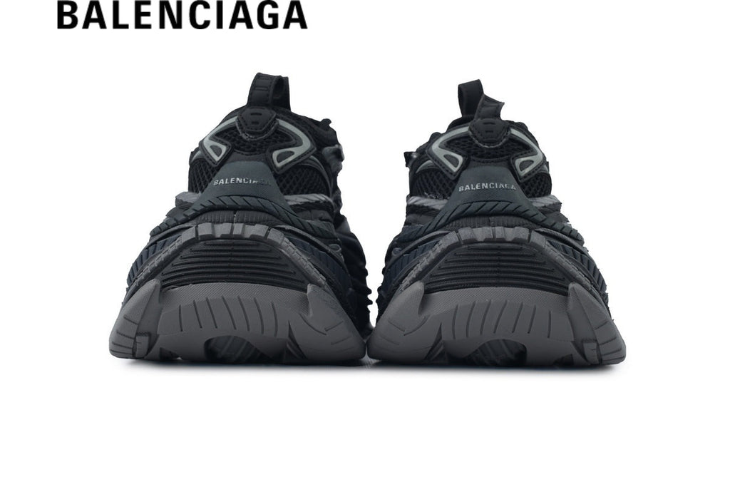 Balenciaga Cargo men's shoes  women sneakers in Black and Grey