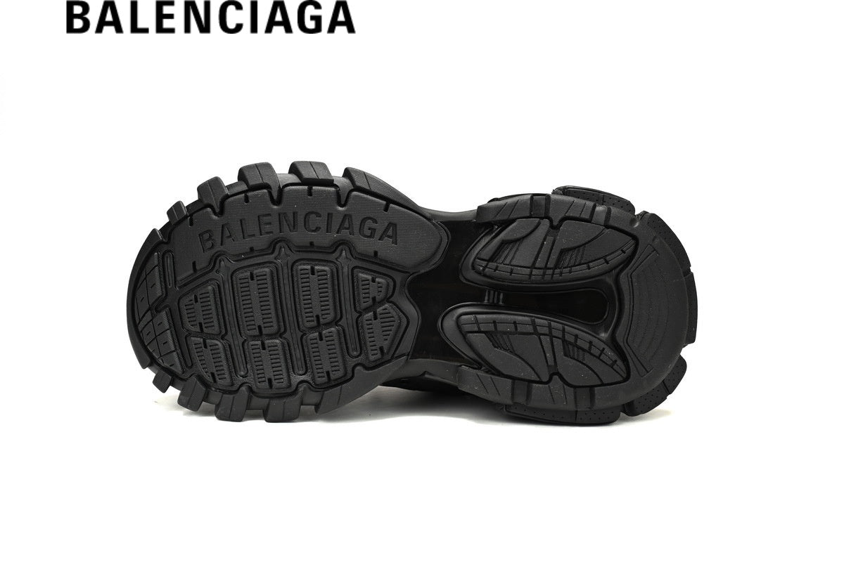 Balenciaga Track men's shoes  women sneakers Sandal Black Purple