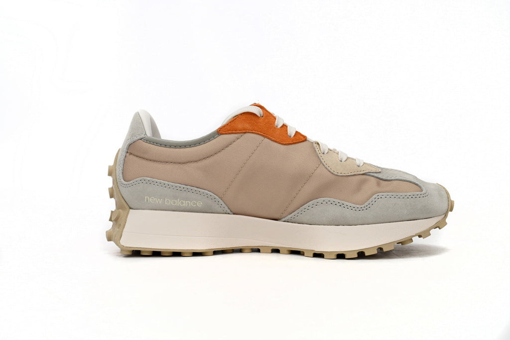 New Balance 327 Women's & Men's Retro Sneakers - Beige & Grey Colorblock