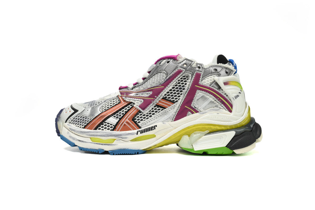 Balenciaga men's shoes Track Runner Sneaker – Distressed Low-Top balenciaga runners