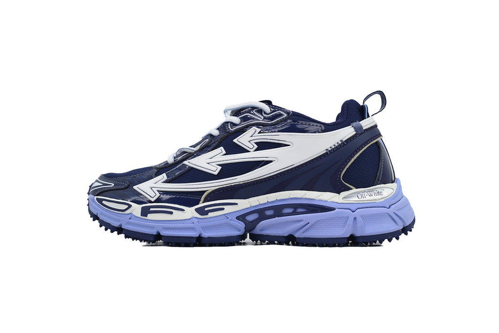 Off-White Be Right Back Women's Men's Navy & Lilac Chunky Sneakers