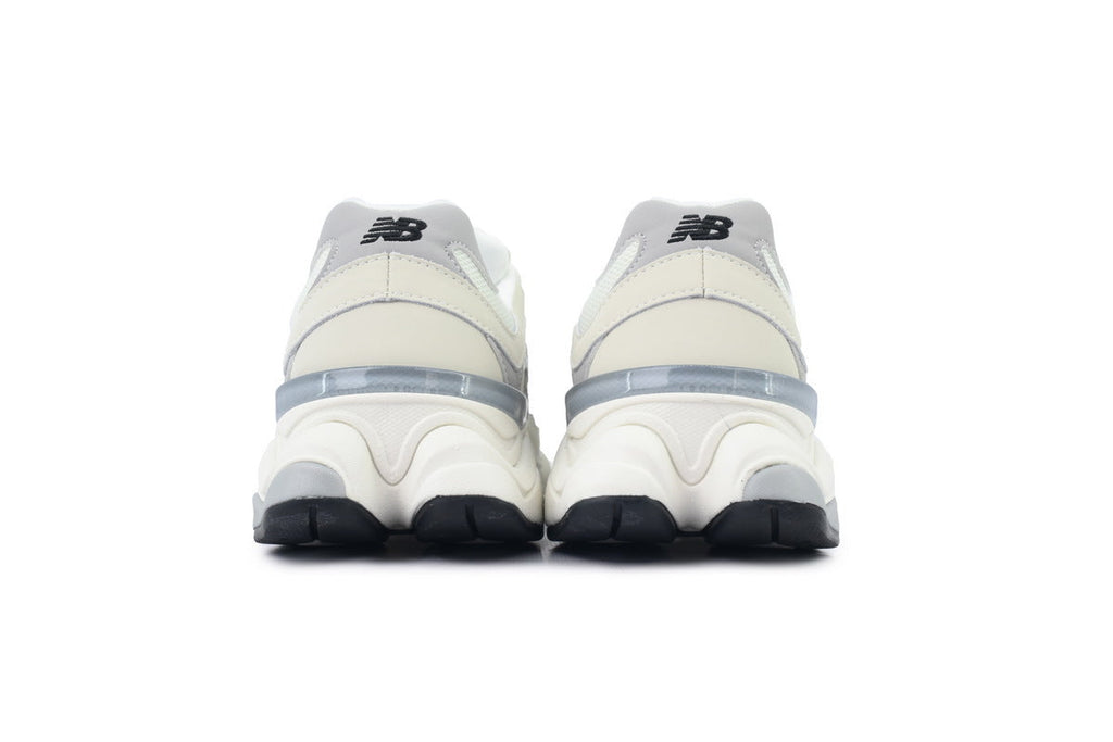 New Balance 9060 Women's & Men's Cream White Chunky Retro Sneakers
