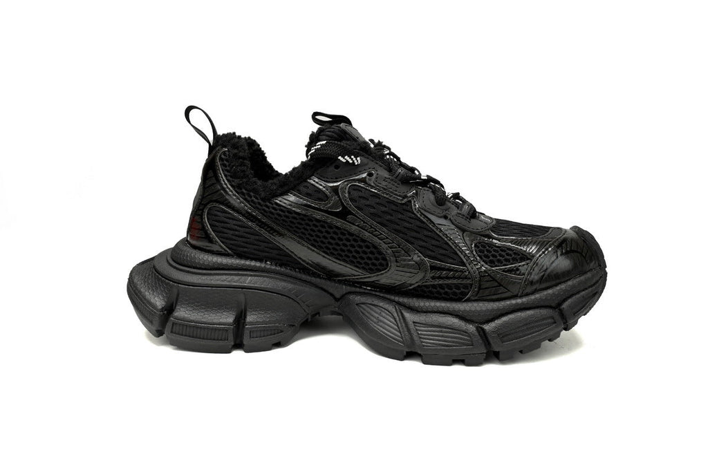 Balenciaga 3XL men's shoes Track Sneaker – Low-Top Chunky Sole balenciaga runners black