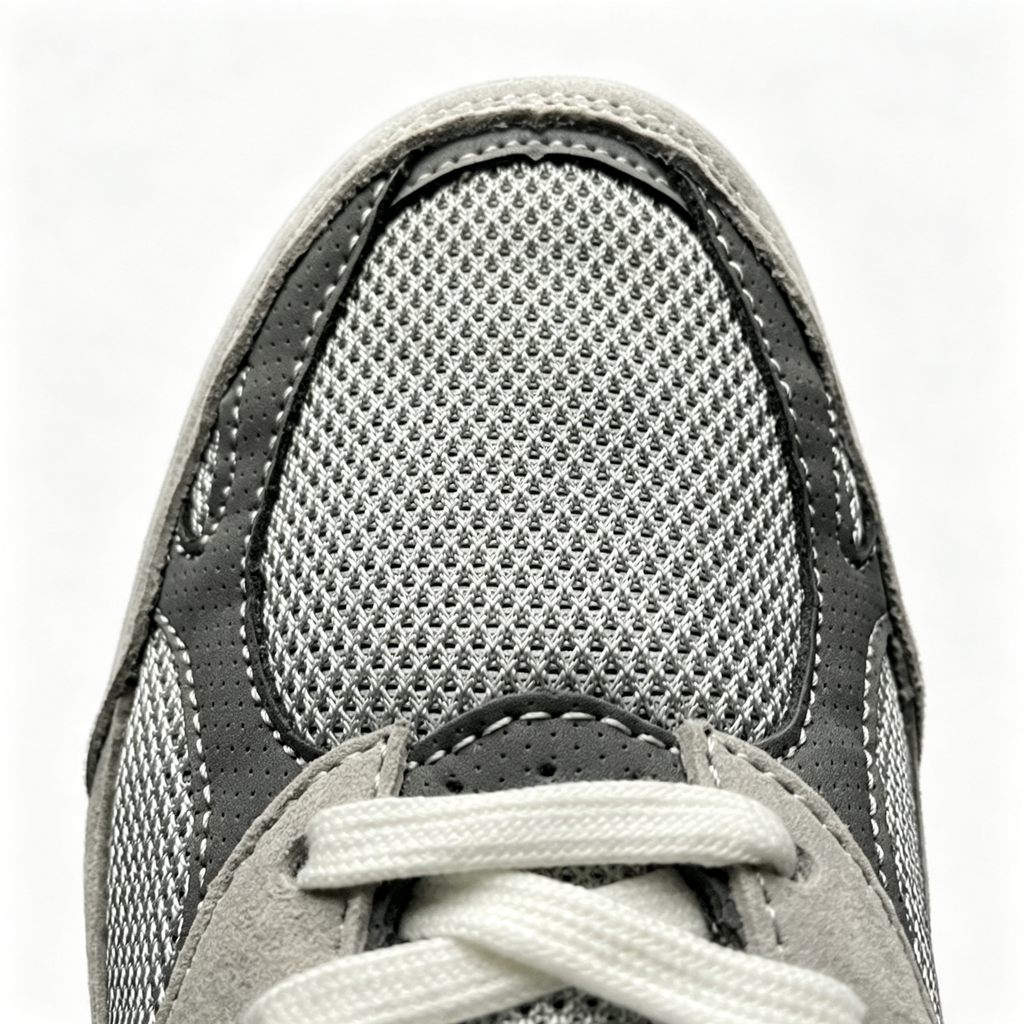 New Balance 990v3 Light Grey Olive Women's & Men's Retro Sneakers